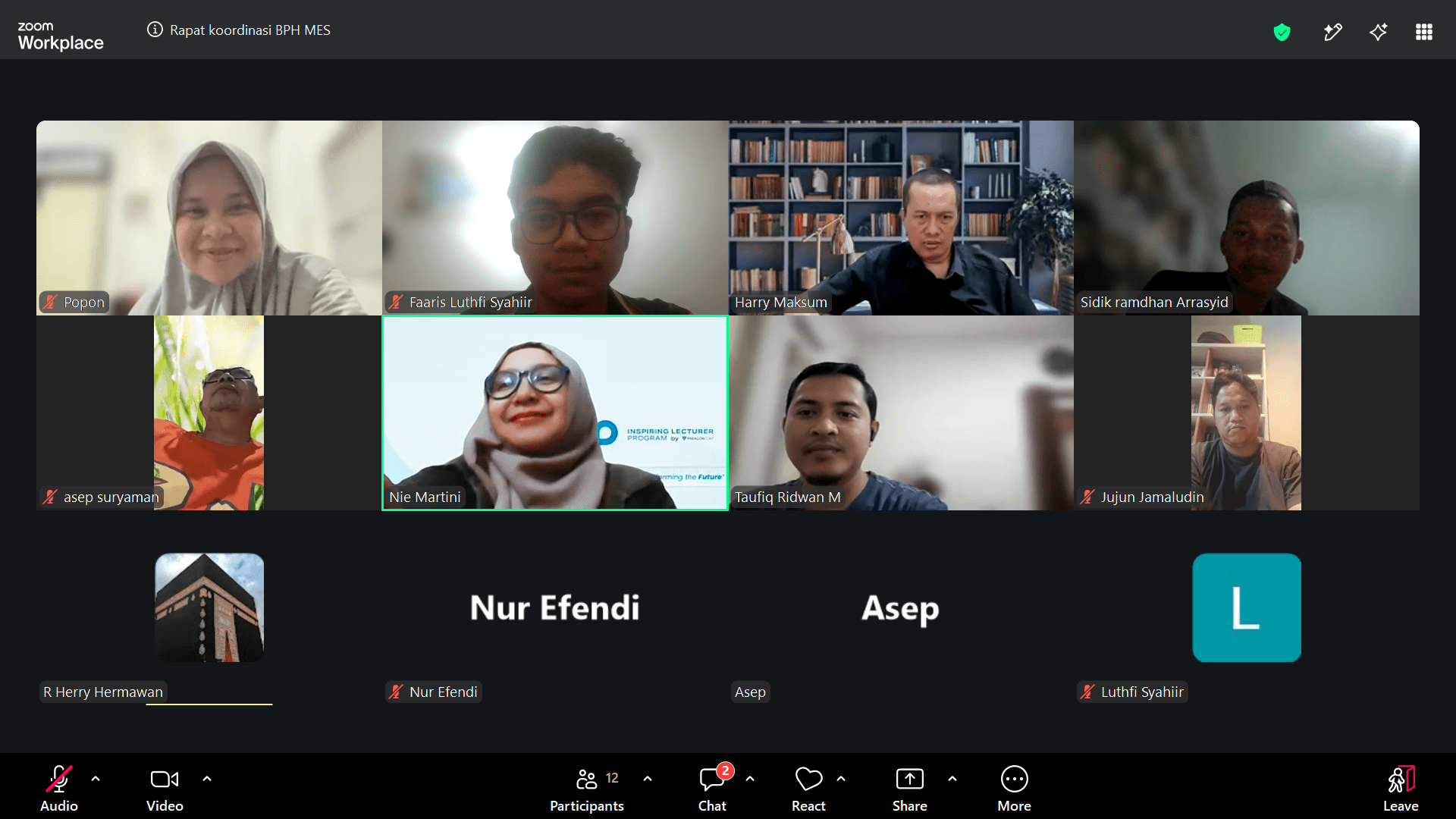MES Jabar Gelar Rapat Evaluasi dan Program Kerja Daring